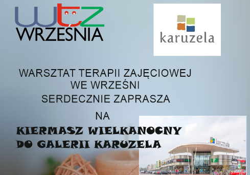Kiermasz Wielkanocny: serdecznie zapraszamy do Galerii Karuzela
